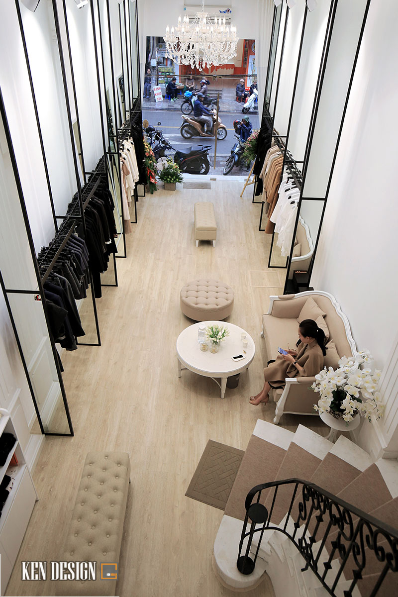 Thiết kế shop thời trang đẹp.